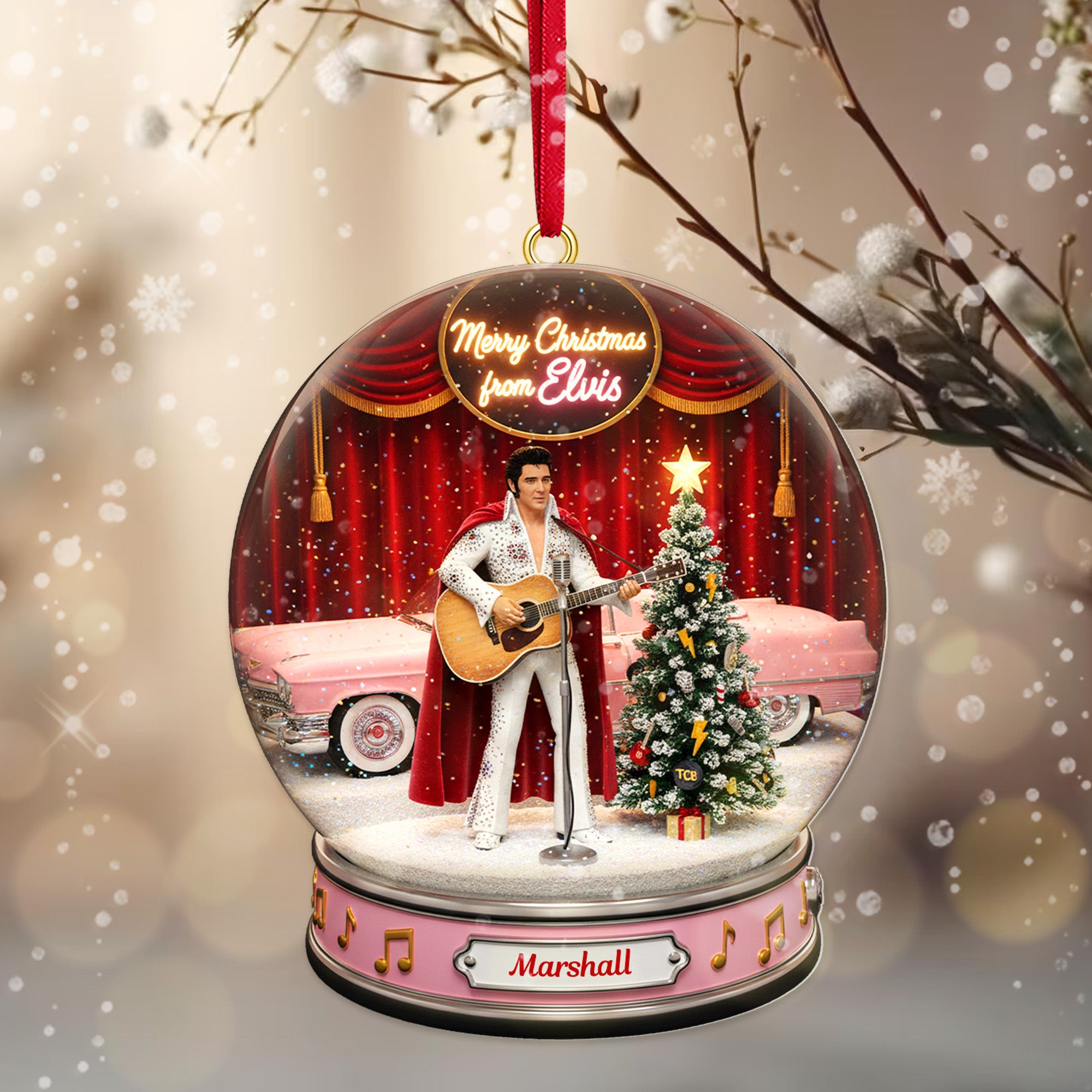 Alternative view of 04KIMG041025 Christmas Ornament - Personalized Gifts