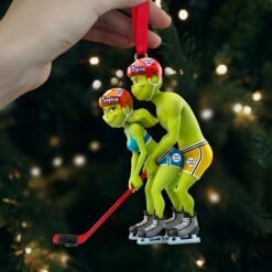 Alternative view of A Playful Twist Acrylic Ornament - Personalized Gift For Sporty Couple 04OHLU291025