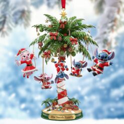 Alien Family Ornament - Personalized Gift For Family Christmas Ornament 01TOTI141025