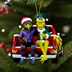 Alternative view of American Football Mascot Ornament - Personalized Gifts For Football Lovers 02ohdt100925