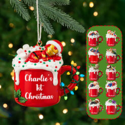 Alternative view of Baby Christmas Ornament Personalized Gifts For Fans 01PAMG210825