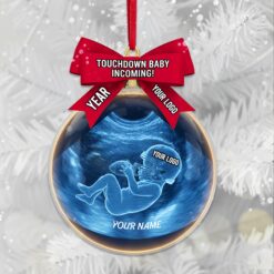 Alternative view of Baby Ultrasound Ornament, Personalized Gifts For Sport Lovers Christmas Ornament 02ohmg201025