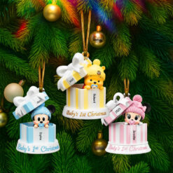 Alternative view of Baby’s First Christmas Ornament - Personalized Gifts For Kids 05naqn200825