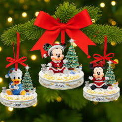 Alternative view of Baby’s First Christmas Ornament - Personalized Gifts For Kids 05pgqn210825