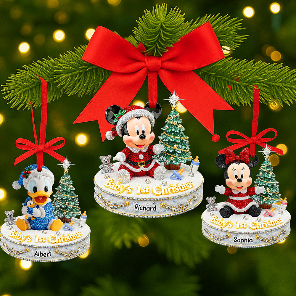 Alternative view of Baby’s First Christmas Ornament - Personalized Gifts For Kids 05pgqn210825
