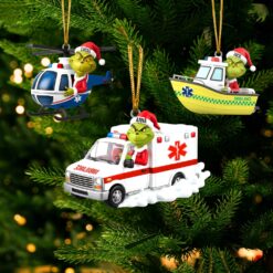 Badass Paramedic Christmas Ornament, Personalized Gifts For Paramedic 01qhtn130925