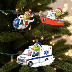 Alternative view of Badass Paramedic Christmas Ornament, Personalized Gifts For Paramedic 01qhtn130925