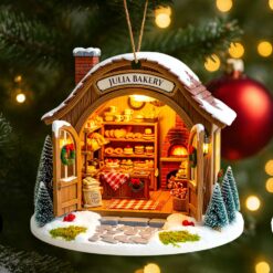 Alternative view of Bakery House Christmas Ornament Personalized Gifts for Bakers  02PGDT080825