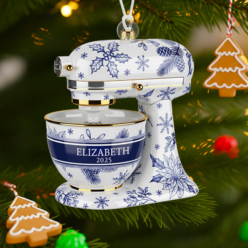 Alternative view of Baking Mixer Christmas Ornament Personalized Gifts For Bakers 02PGDT260825