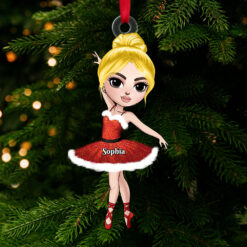 Alternative view of Ballet Girl Personalized Gifts For Ballerina Ornament Christmas 03ACTN161124HH