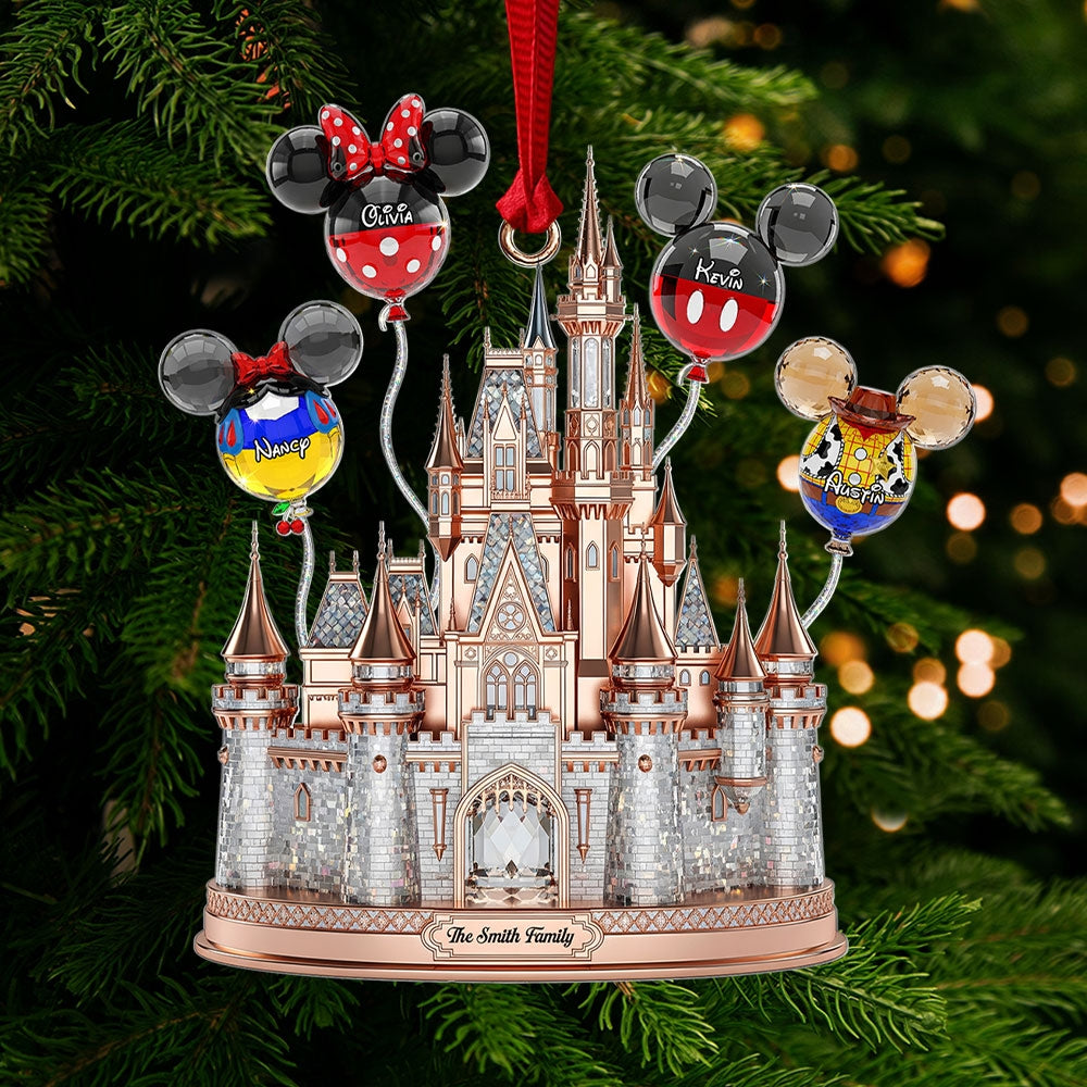 Alternative view of Balloon Family Ornament - Personalized Christmas Gifts For Family 05ohti130825