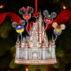 Balloon Family Ornament - Personalized Christmas Gifts For Family 05ohti130825