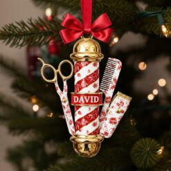 Alternative view of Barber's Essentials Ornament - Personalized Gifts For Barber 01PGLU111025