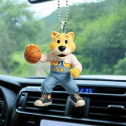 Alternative view of Basketball Car Ornament - Personalized Gifts For Basketball Lover 04HUPU140725