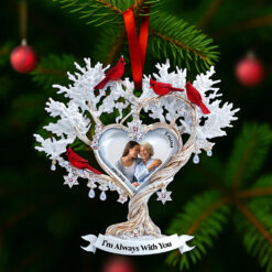 Alternative view of Cardinal Memory Custom Photo Ornament - Personalized Memorial Gift For Loved Ones 01TGLU180825