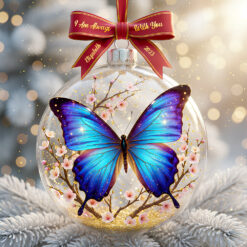 Alternative view of Cardinals From Heaven Christmas Ornament – Personalized Memorial Gifts 02HUDT111025