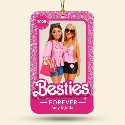Cartoon Bestie Ornament - Custom Photo Gifts For Besties 02pgti200825 - Image 4