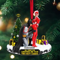 Alternative view of Cheeky Masked Couple Ornament - Personalized Gifts For Couple 04ohlu150925