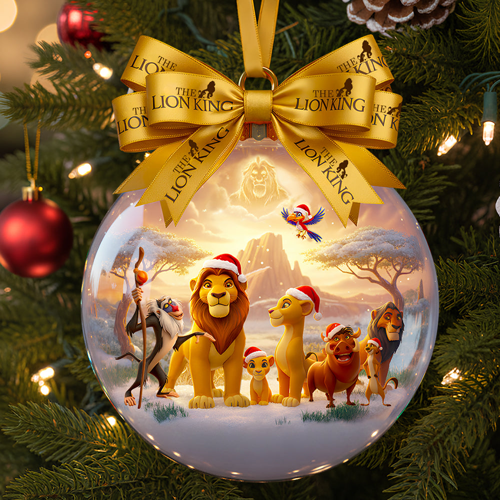 Alternative view of Christmas At Savanna Ornament, Personalized Gifts For Movie Fans 02qhdt151025