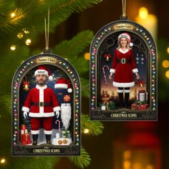Christmas Character Ornament - Custom Photo Gifts For Loved Ones 03hyti090925
