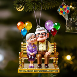 Christmas Romantic Couple Ornament Personalized Gifts For Couple 03TGDT050925