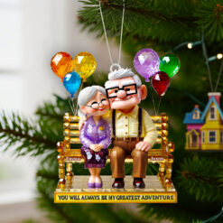 Alternative view of Christmas Romantic Couple Ornament Personalized Gifts For Couple 03TGDT050925