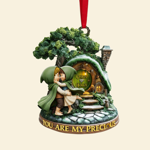 Couple At Fantasy Home Christmas Ornament, Personalized Gifts For Couple 03qhta180925 - Image 4