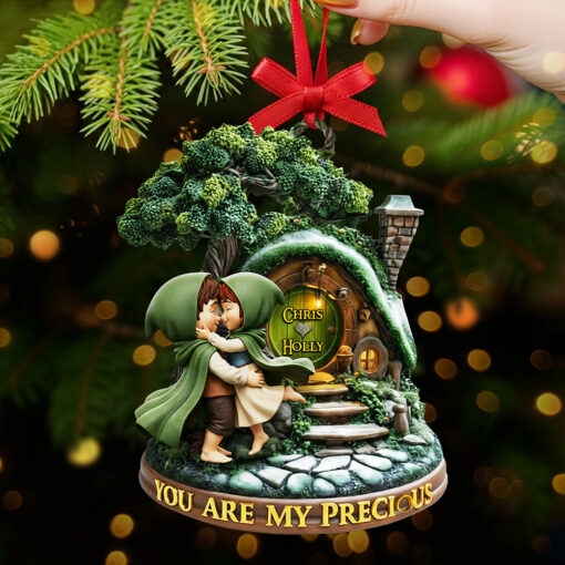 Couple At Fantasy Home Christmas Ornament, Personalized Gifts For Couple 03qhta180925 - Image 2