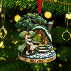 Couple At Fantasy Home Christmas Ornament, Personalized Gifts For Couple 03qhta180925