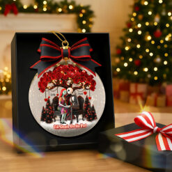 Couple Forever Christmas Ornament, Personalized Gifts For Couple 04PAQN220925