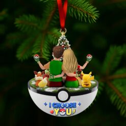 Alternative view of Couple I Choose You Ornament - Personalized Gifts For Couple 03ohlu071025