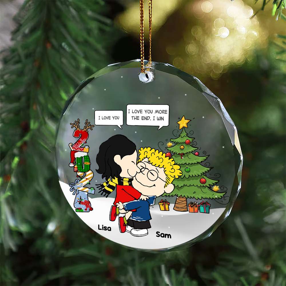 Alternative view of Couple Ornament  - Personalized Gifts for Couple