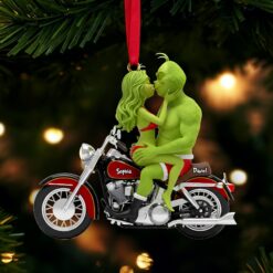 Alternative view of Couple's Ride Together Ornament - Personalized Gift For Couples 02OHLU241025