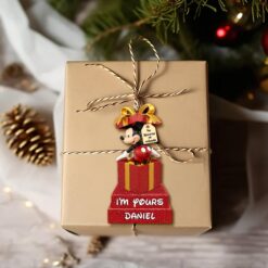 Alternative view of Couple's Sweet Moment Ornament - Personalized Christmas Gift For Couples 02HYLU240925
