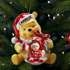 Custom Photo Baby Ornament - Personalized Gift For Baby Christmas Ornament 01PGLU01125