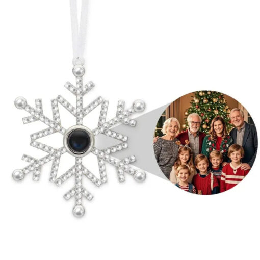 Custom Photo Christmas Gift Photo Projection Ornament 01ACQN231124 - Image 4