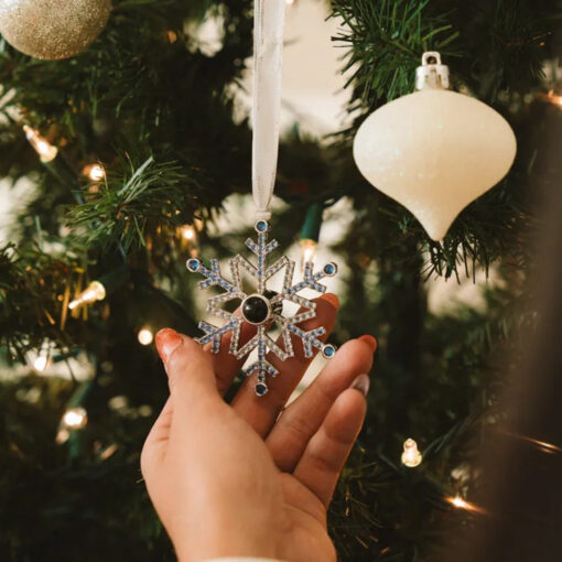 Custom Photo Christmas Gift Photo Projection Ornament 01ACQN231124 - Image 12