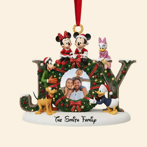 Custom Photo Family Acrylic Ornament, Personalized Gifts For Christmas 01kita161025 - Image 4