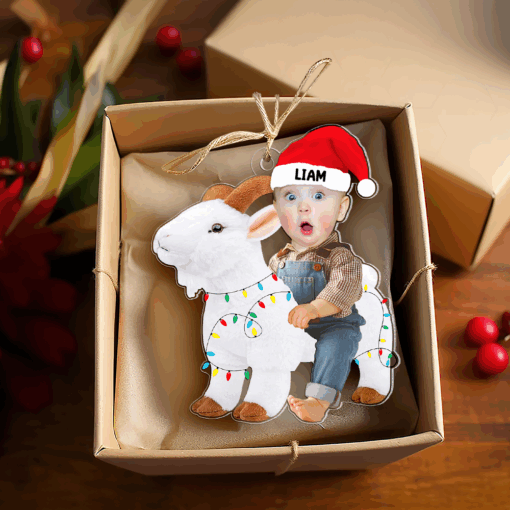 Custom Photo Gifts For Babies Christmas Ornament 02kapu301024 - Image 4