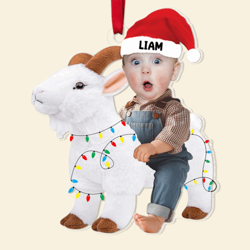 Custom Photo Gifts For Babies Christmas Ornament 02kapu301024 - Image 2