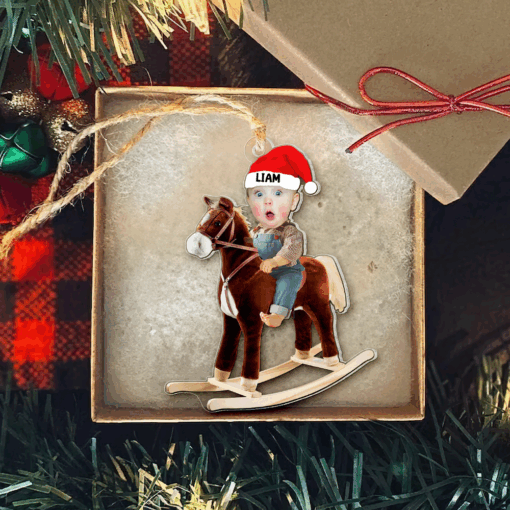 Custom Photo Gifts For Babies Christmas Ornament 02kapu301024 - Image 5