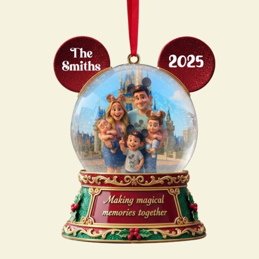 Custom Photo Gifts For Family Christmas Ornament 04pglu240925 - Image 5