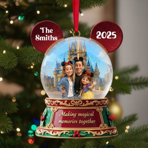 Custom Photo Gifts For Family Christmas Ornament 04pglu240925 - Image 4