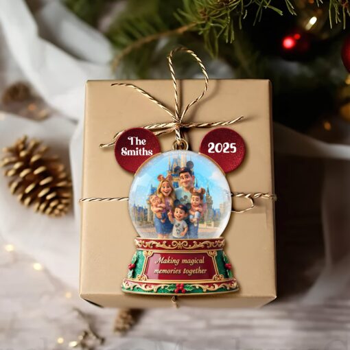 Custom Photo Gifts For Family Christmas Ornament 04pglu240925 - Image 3