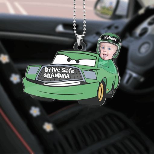 Custom Photo Gifts For Kids Car Ornament 02kapu071224 - Image 4