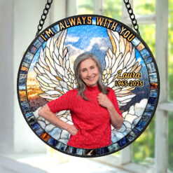 Custom Photo Gifts For Memorial Stained Glass 05huti040325