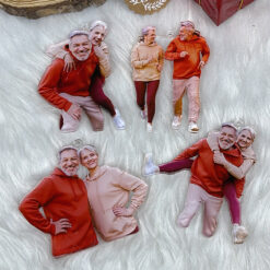 Alternative view of Custom Photo Gifts for Old Couple Ornament 186acvp140924