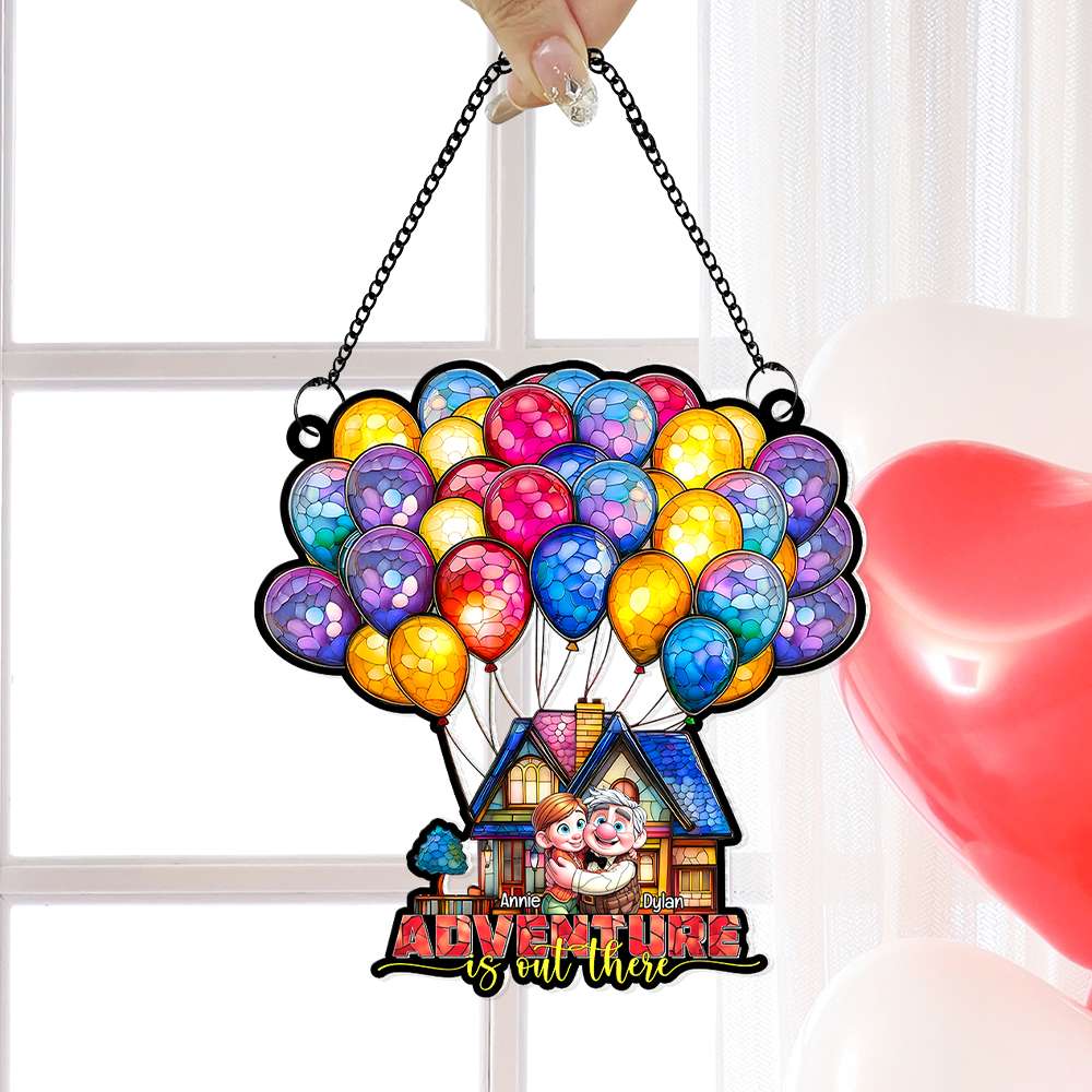 Alternative view of Customized Gifts For Couple Love Movie Acrylic Suncatcher Valentine 02XQLU021224