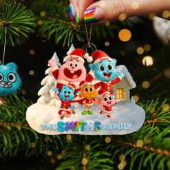 Cute Family Christmas Ornament Personalized Gifts For Family 02OHTA250825