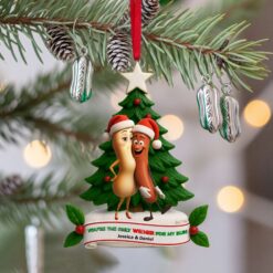 Alternative view of Cute Food Duo Ornament - Personalized Christmas Gifts For Couple 03OHLU040925